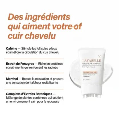 Sérum Coréen Repousse Post-Partum — Applicateur Intégré - LayaBelle